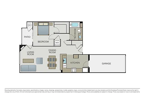 Floor plan La Messina