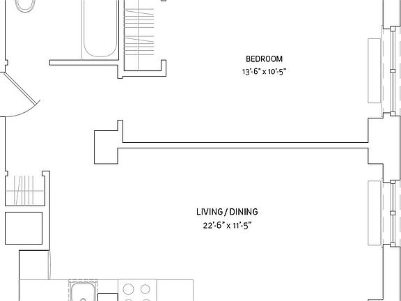 2nd image of 212 W 91st St APT 1434