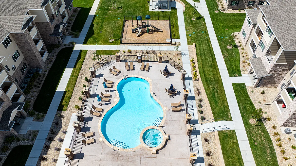Pool and Playground - Reserve at Crescent Cove