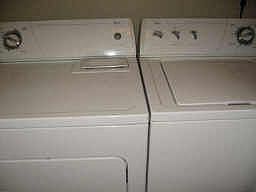 Side-by-side washer/dryer