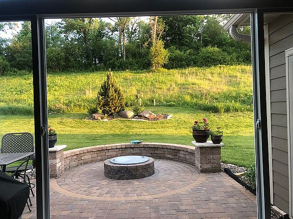 View from living room window