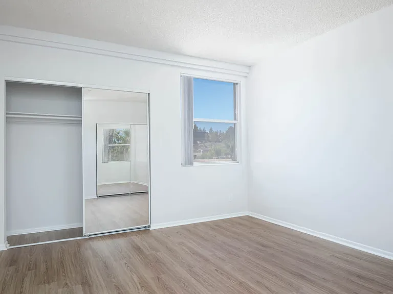 Bedroom with Hard Surface Flooring