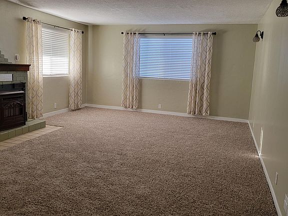 Family room -master bedroom with wood pellet stove