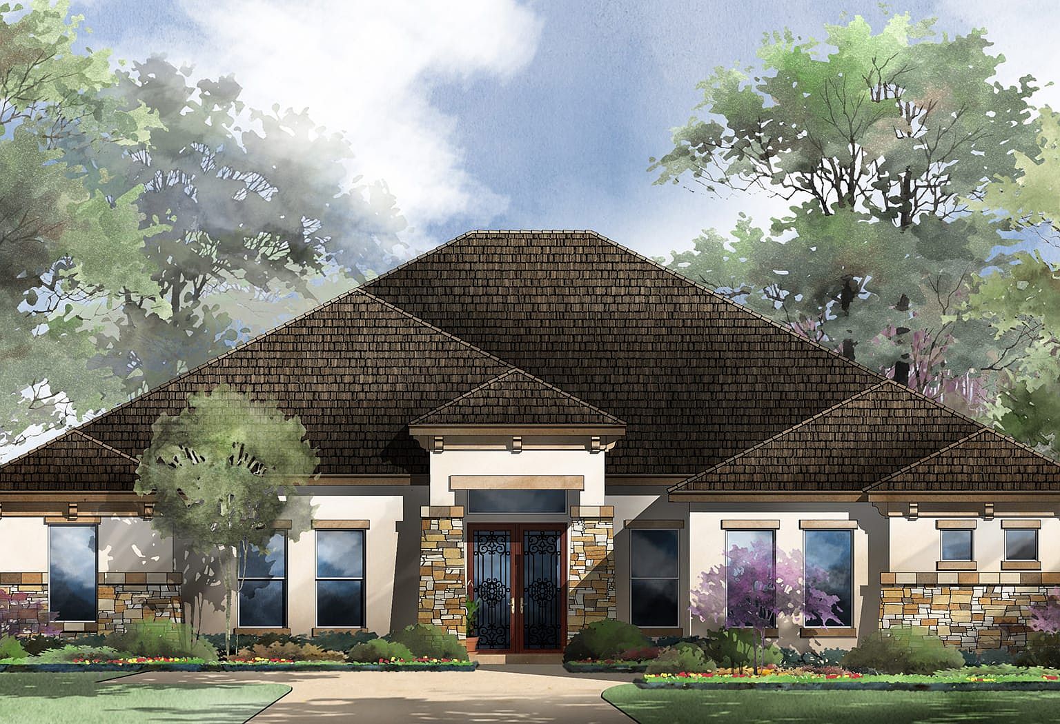Calais Plan, Cimarron Hills - Villas & Country Club