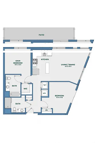 Floor plan B1