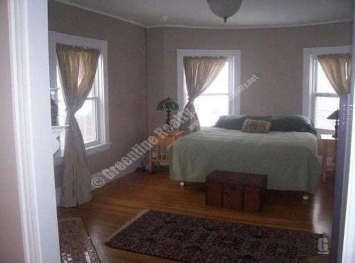 master bedroom w/ fireplace
