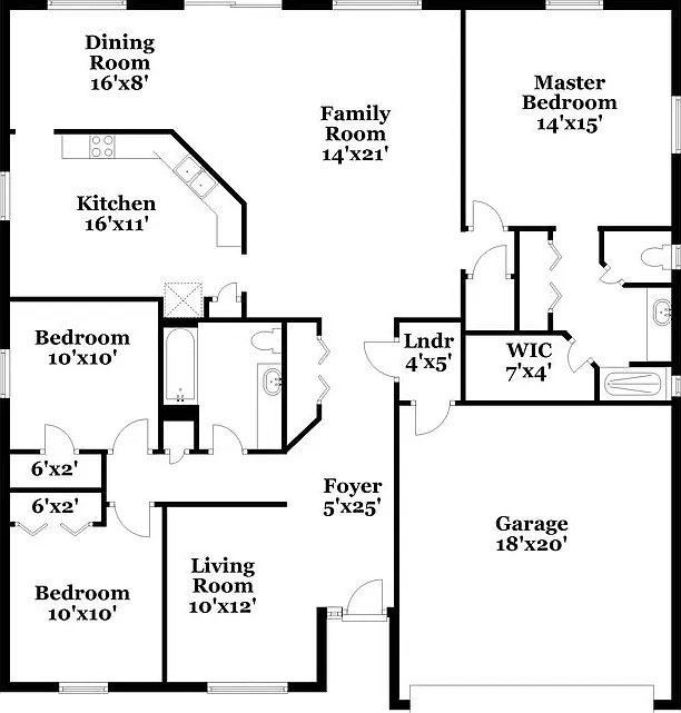 3 bed, 2.0 bath, 1733 sqft, $2,320 — Photo 2