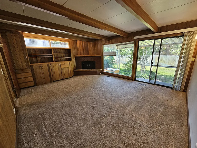 Primary bedroom with built-in storage