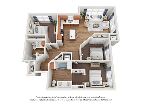 Floor plan Mocking Jay