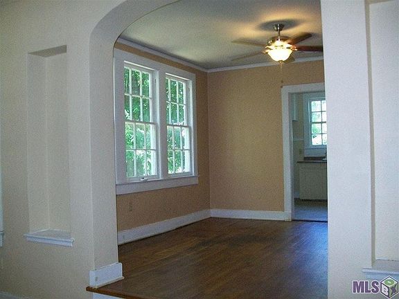 View into dining room from living room