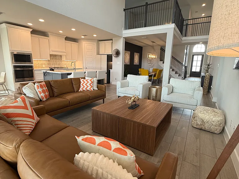 Open concept Living room