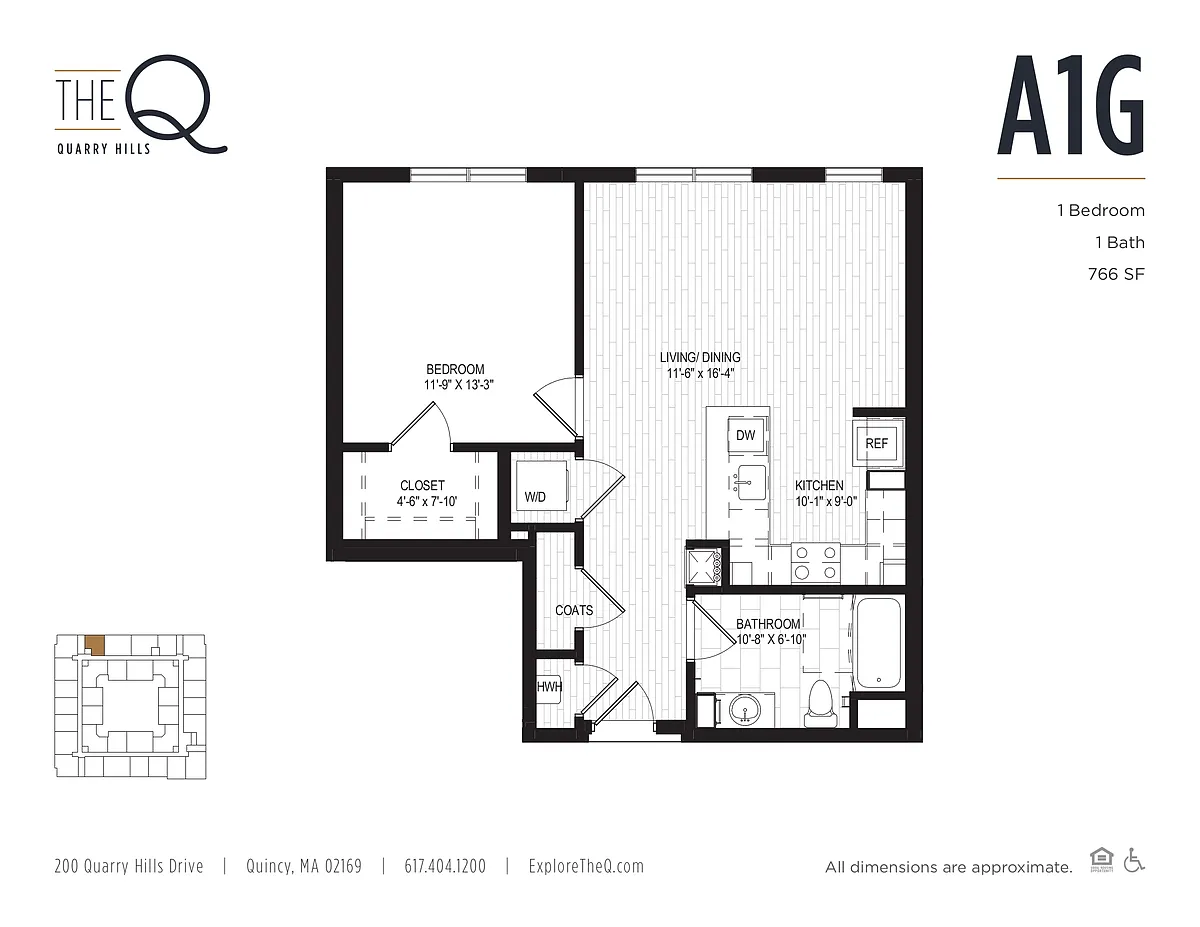 Floor plan A1G