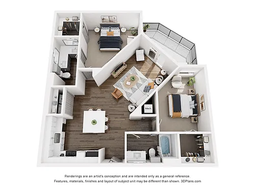 Floor plan B2