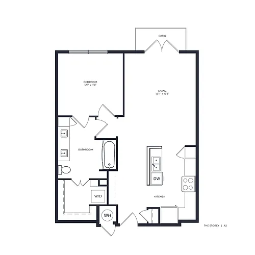 Floor plan A21