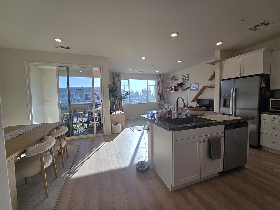 Living Area/Kitchen/Dining