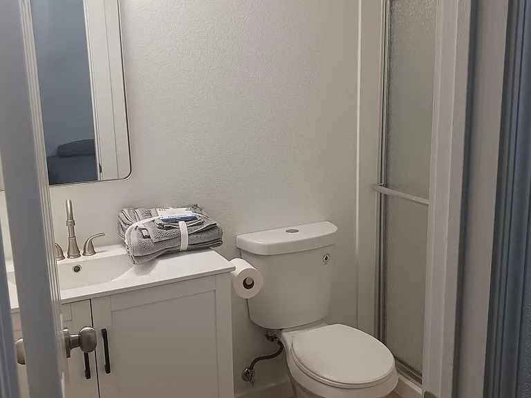 Room 6 private bathroom. NEW construction.