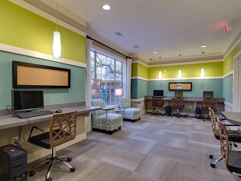State of the art technology center for residents