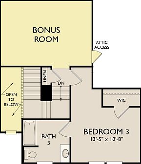 Cedars of Cane Ridge 55 Community - Bradford Plan Image 1