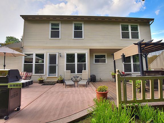 backyard patio and deck