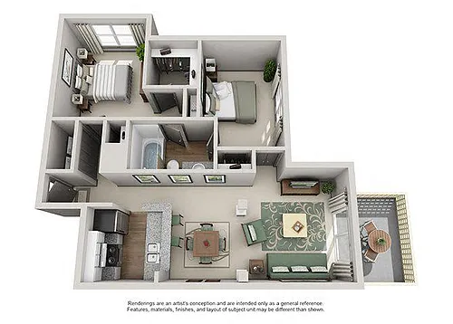 Floor plan 2A Renovation 2