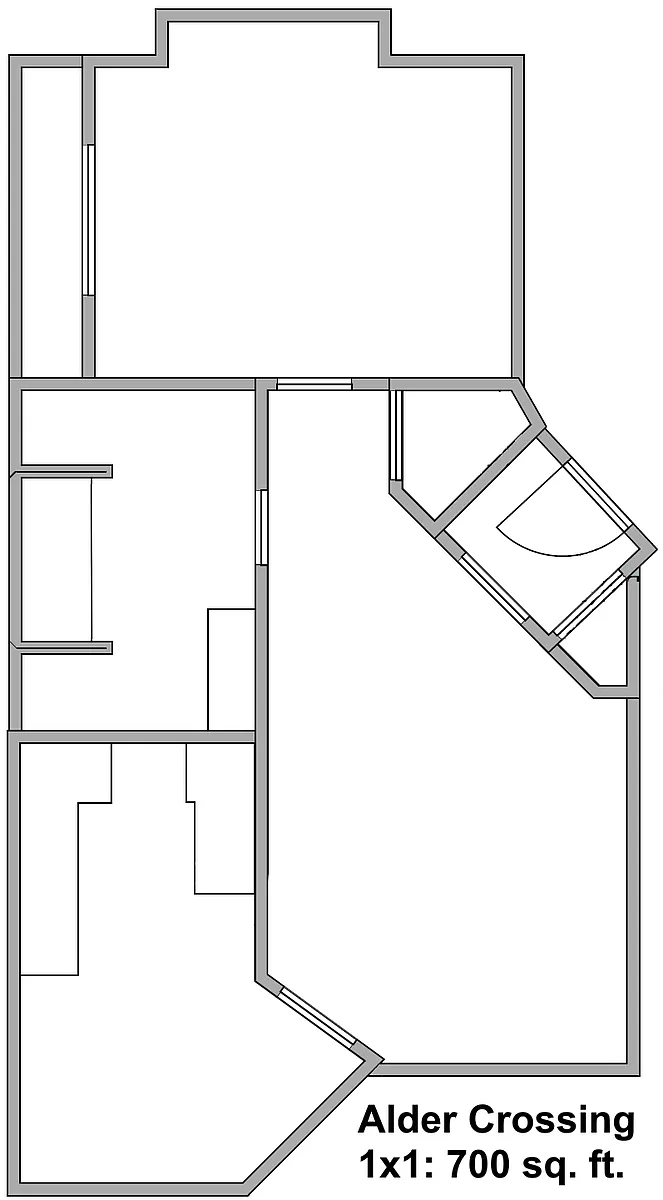 Floor plan 1 Bedroom