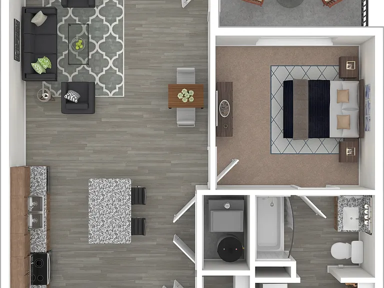 1 bed suite 1 bed suite