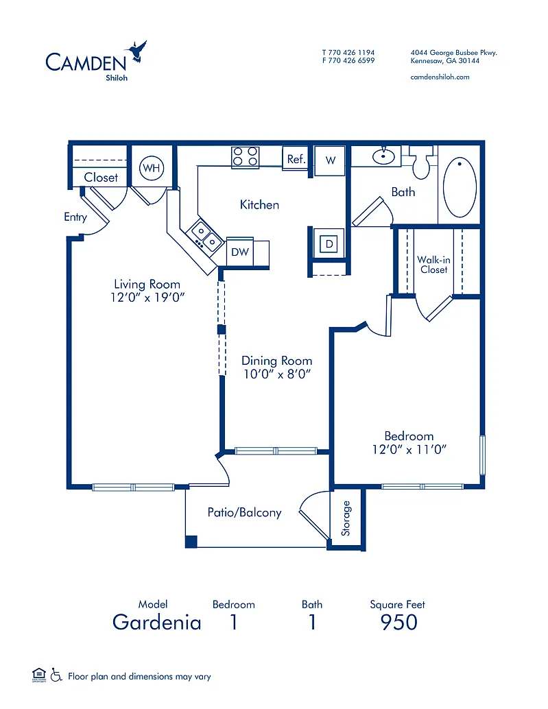 Floor plan Gardenia
