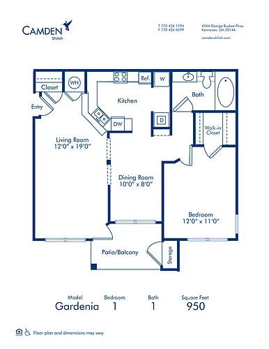 Floor plan Gardenia
