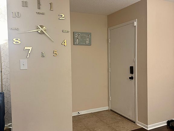 Inside front door entrance