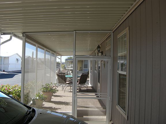 carport access into patio 