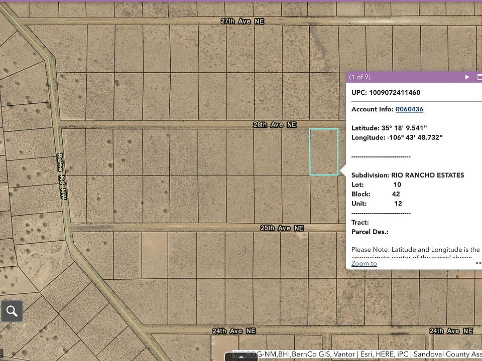 1st image of Sub Rio Rancho Ests NE Lot 10