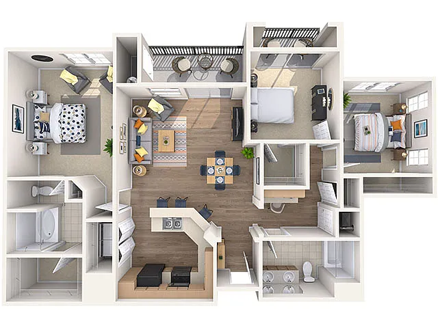 Floor plan C1