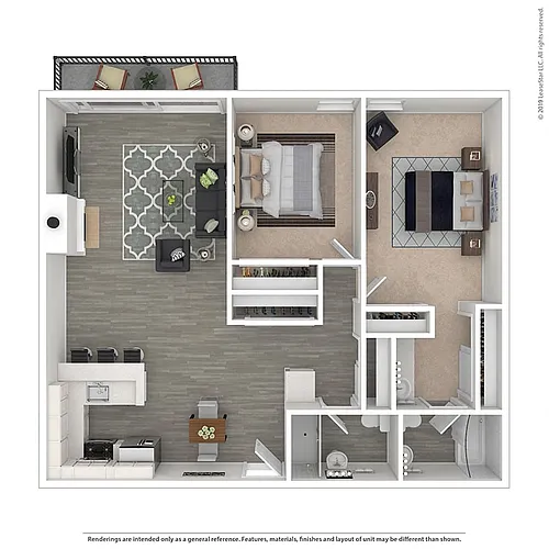 Floor plan Plan B