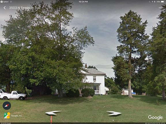 Front Yard View from Rt 29