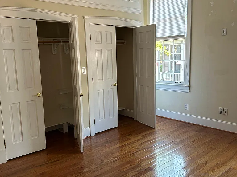 Primary bedroom storage