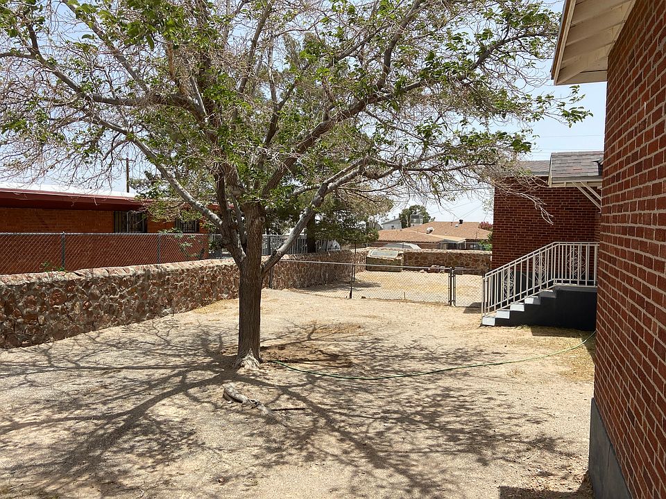 Large backyard