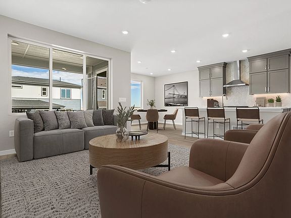 Homesite 48 Great Room, Kitchen Dining - Virtual