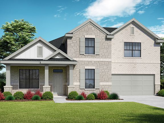 Elevation C with Stone