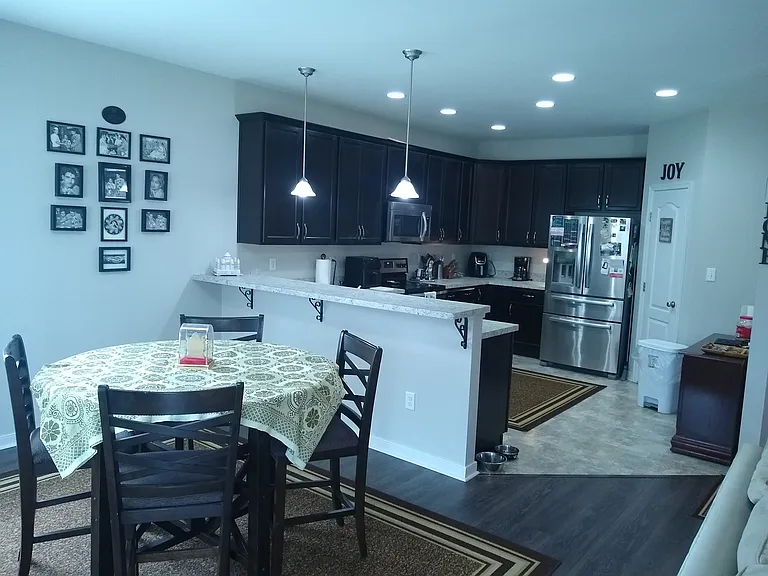 Shared Dining and Kitchen Area