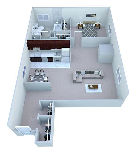 Floor plan Studio