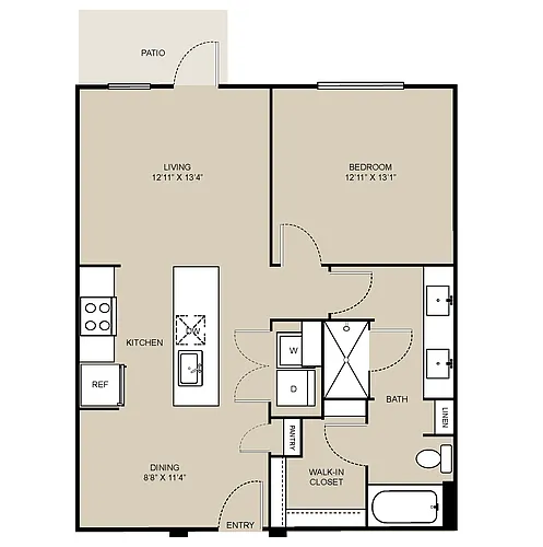 Floor plan A1D