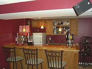 Downstairs bar