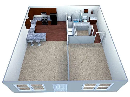 Floor plan Custom Deluxe III