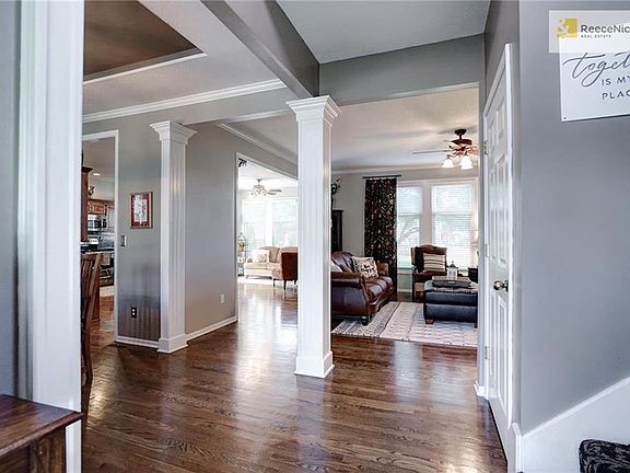 Gorgeous hardwood floors throughout the main level.
