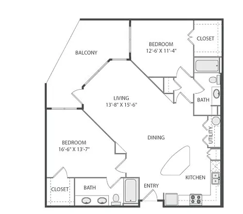 Floor plan Enfield