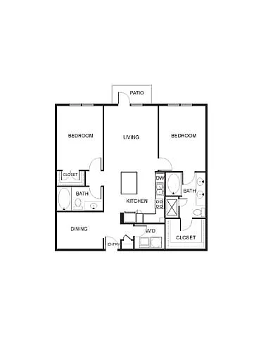 Floor plan B2A