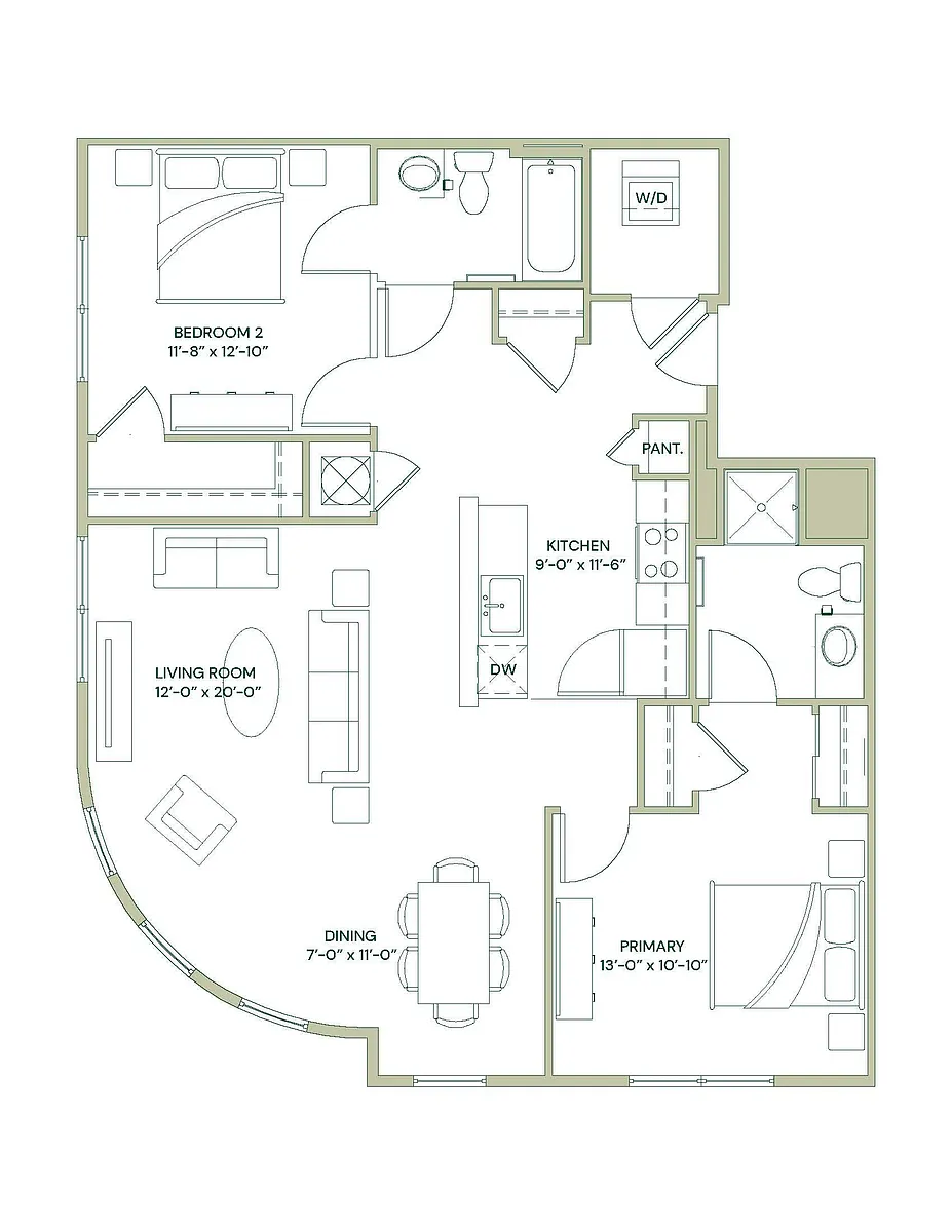 Floor plan B08
