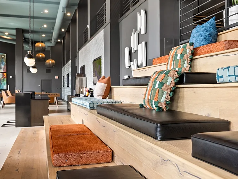 Tiered Seating Overlooking Clubroom