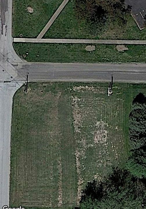 Roughly the lot boundaries 