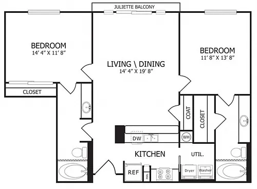 Floor plan The Turner